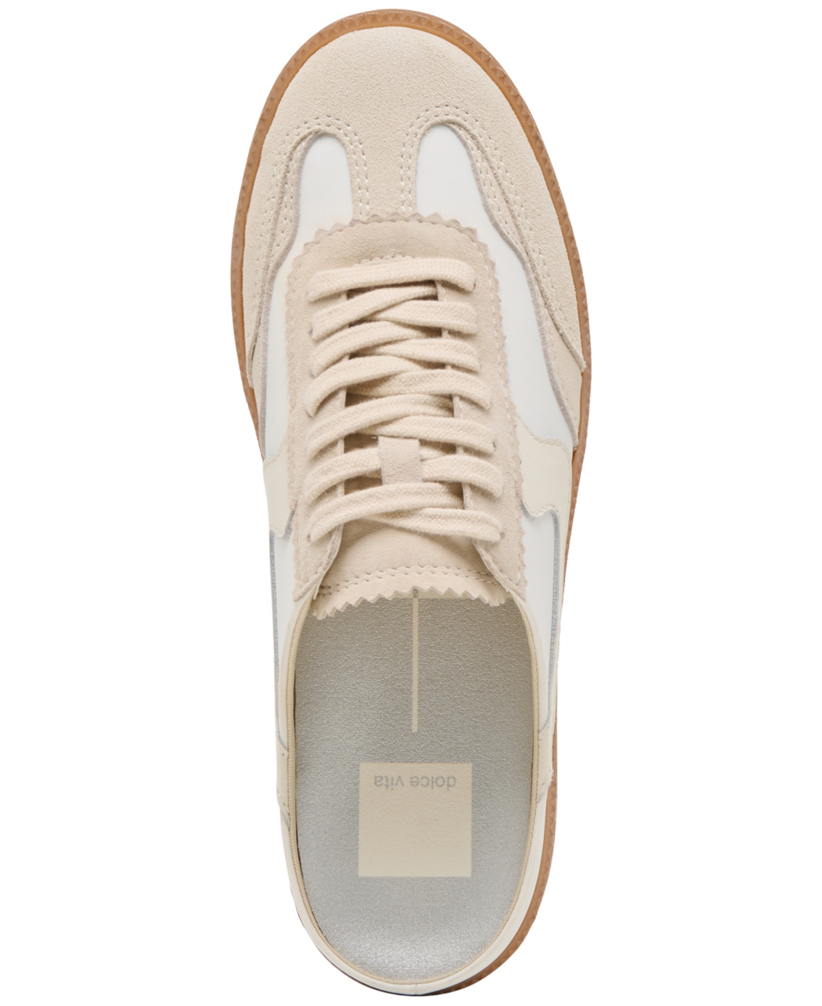 Dolce Vita Notice Mule Sneaker In Ivory Multi Suede