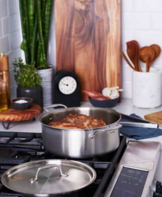 X Eater 5-Ply Stainless Steel 6-Qt. Rondeau with Lid