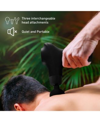 Ultimate Relaxation Bundle: 3-Speed Massage Gun & Palm-Shaped Massage Glove