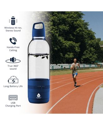 2-in-1 Water Bottle with Built-In Wireless Speaker