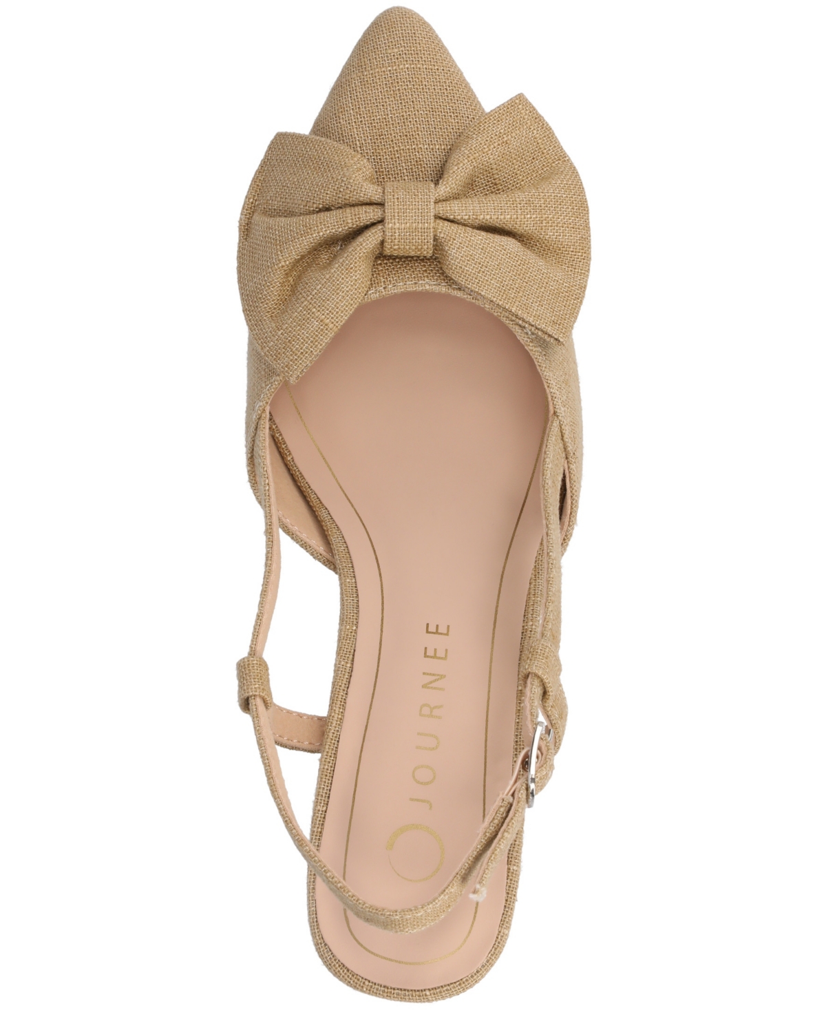 Shop Journee Collection Women's Tailynn Block Heel Pumps In Wheat