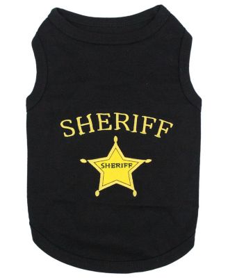 Sheriff Dog T Shirt