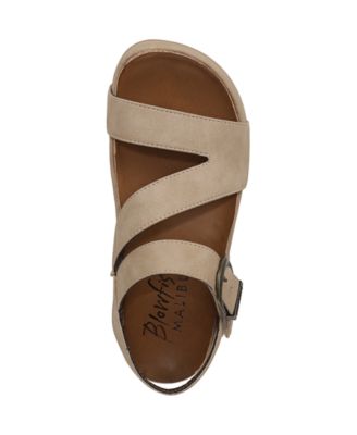 Women's Isabel Strappy Open Round Toe Platform Sandals