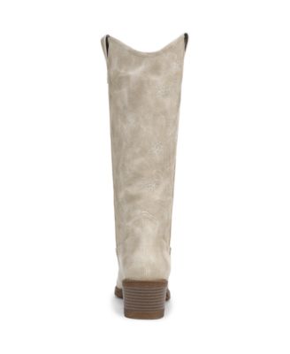 Women's Radio Almond Toe Knee High Western Boots