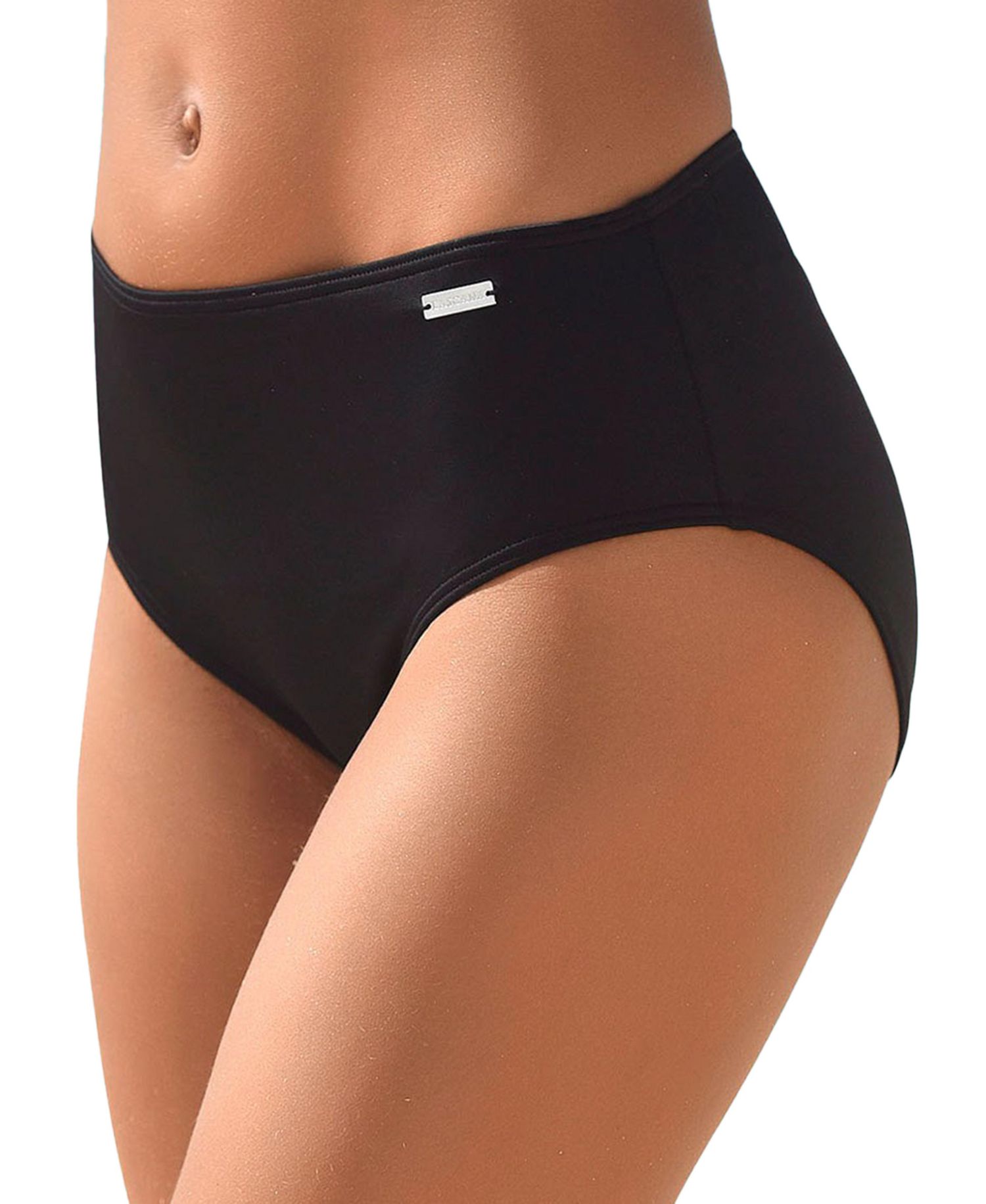 Women's Mid Rise Bikini High-Rise Full-Coverage High-Waist Swim Bottom