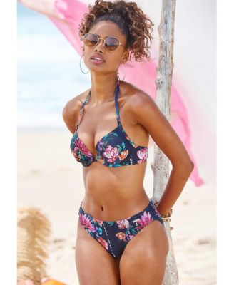 Women's Floral Classic Bikini Swimsuit Bottom
