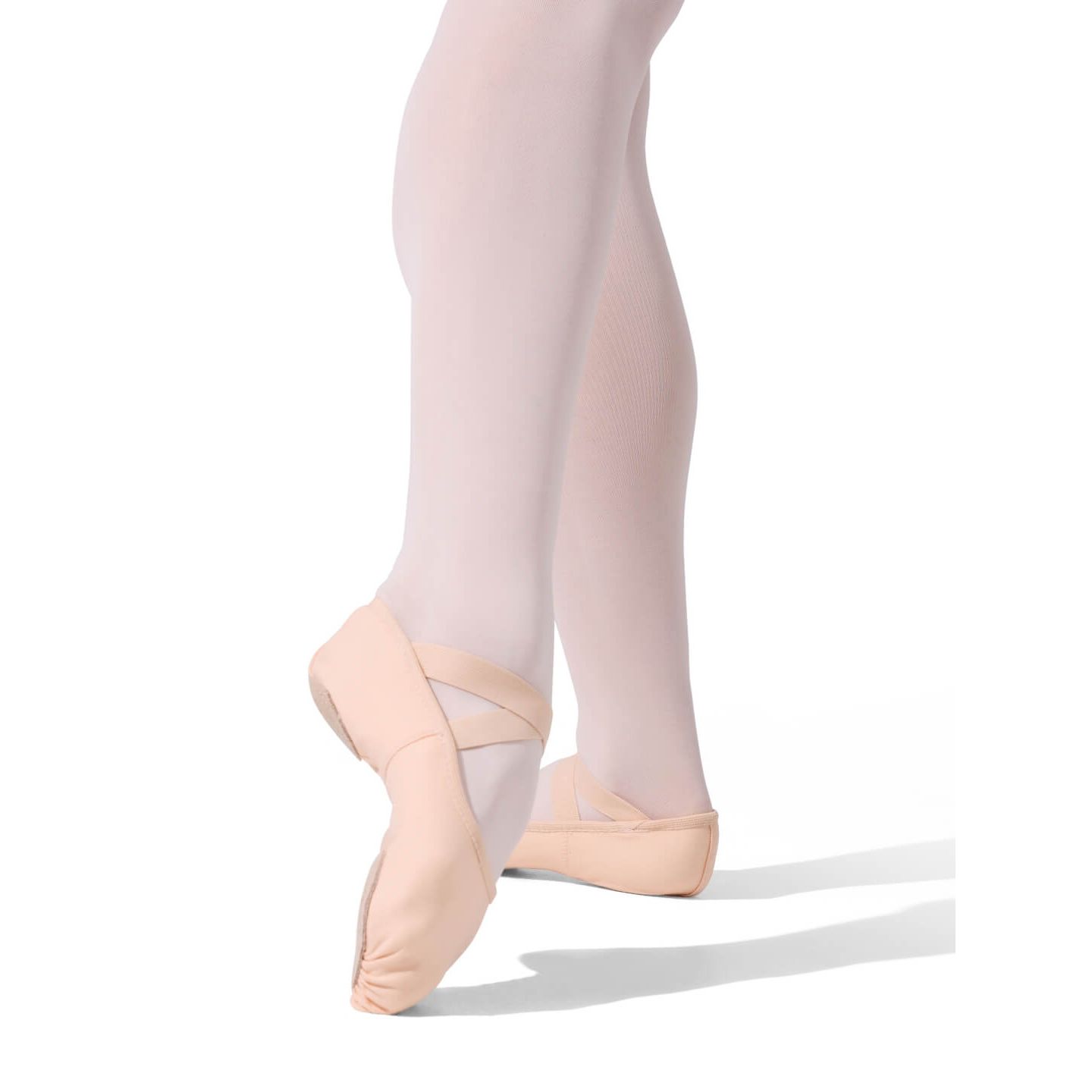 Женские тапочки Capezio Margot Canvas Ballet Slipper, цвет: Светлый розовый — фото 4