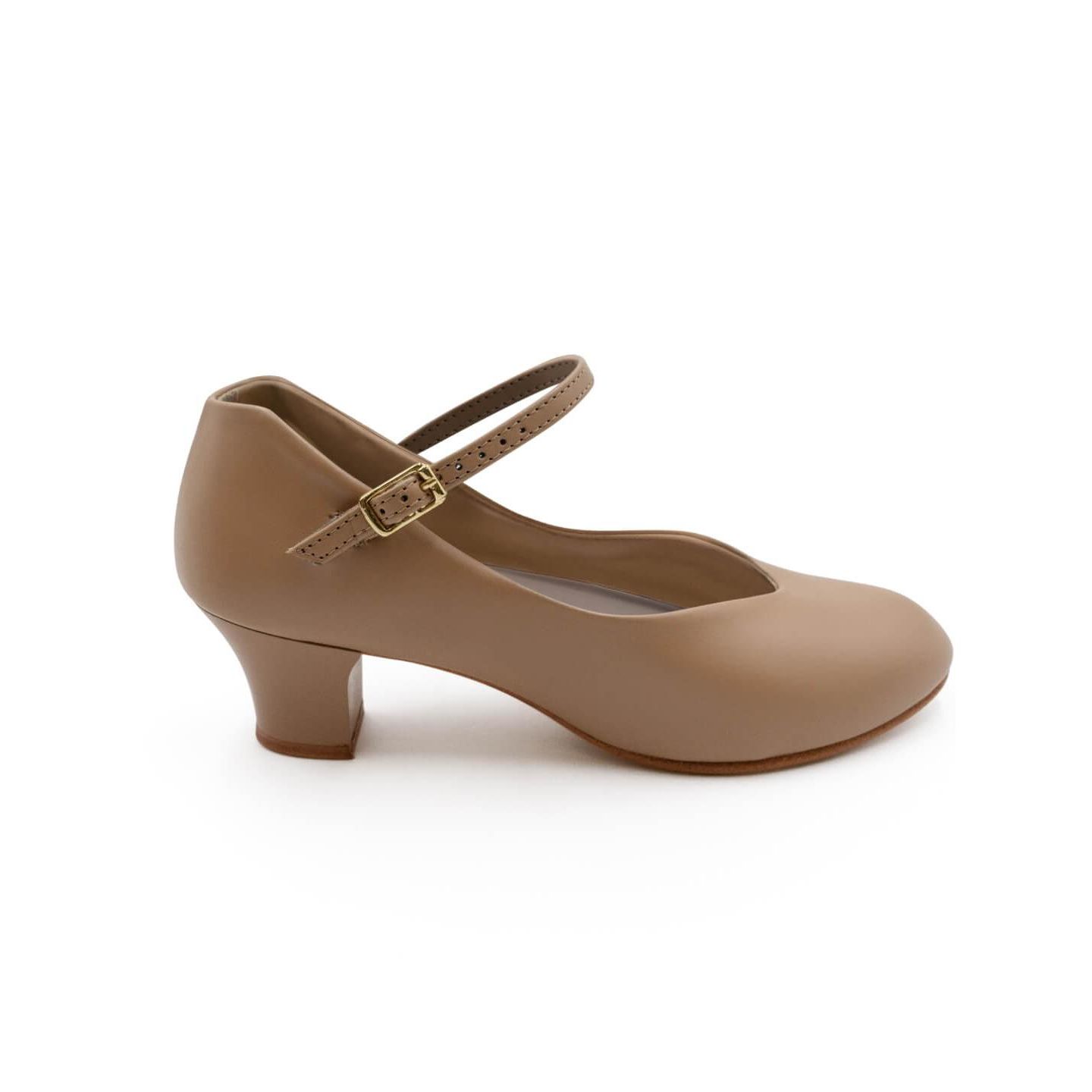 Детские туфли Capezio Jr. Footlight для танцев, цвет: Карамельный — фото 2