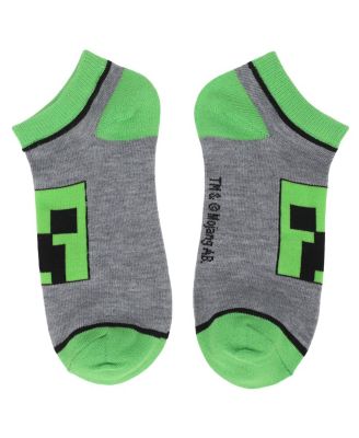 Women's Character Heads 5-Pair Ankle Socks