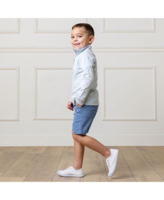 Toddler Boys Uniform Stretch Chino Short