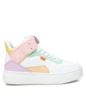 Women's Sneakers White With Multicolor Accent