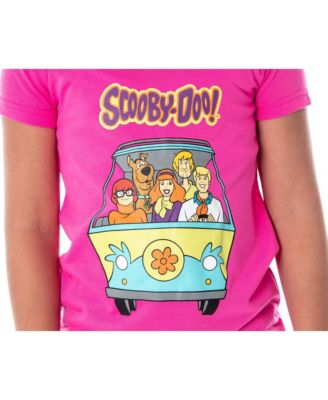Scooby Doo Girls Mystery Machine Shaggy Daphne Velma Fred Sleep 2-Piece Jogger Pajama Set