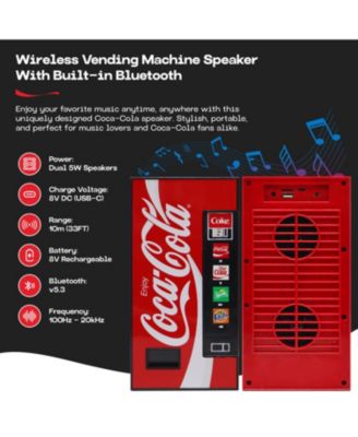 Vending Machine Shaped Bluetooth Speaker with FM Radio