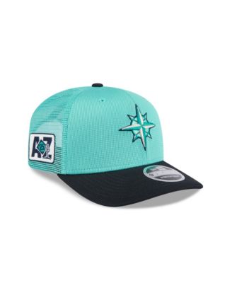 New Era - Men's Teal Seattle Mariners 2025 Spring Training 9SEVENTY Stretch-Snap Hat