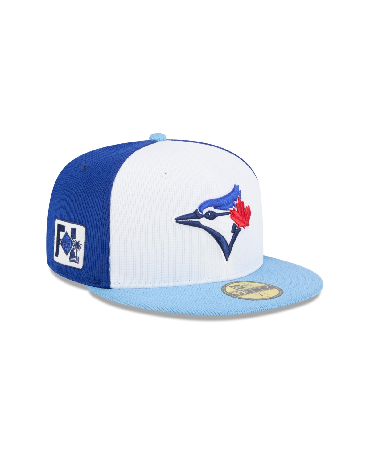 New Era Men's White/royal Toronto Blue Jays 2017 Authentic Collection On-field 59fifty Fitted Hat In White
