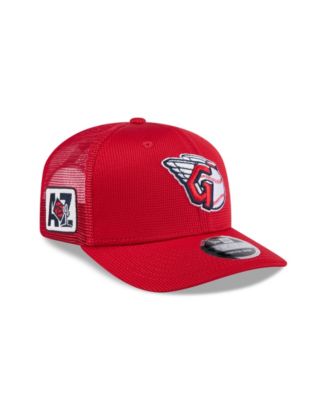 New Era - Men's Red Cleveland Guardians 2025 Spring Training 9SEVENTY Stretch-Snap Hat