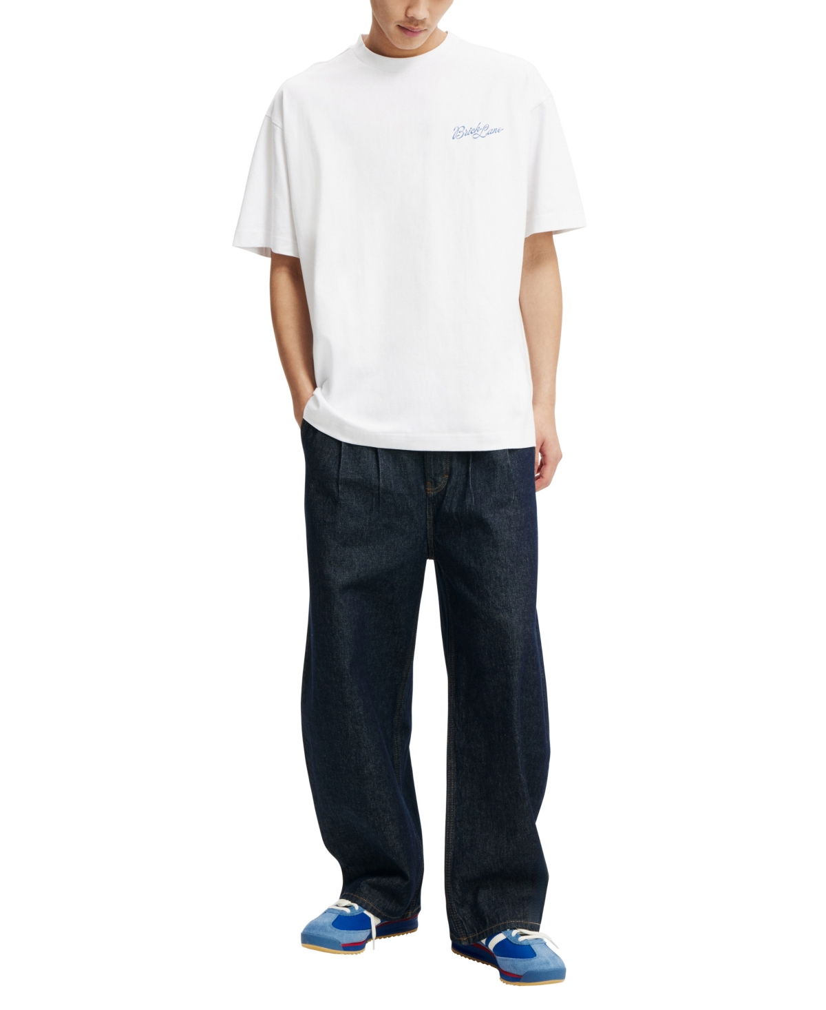 Cotton On Men's Box Fit Graphic T-shirt In White