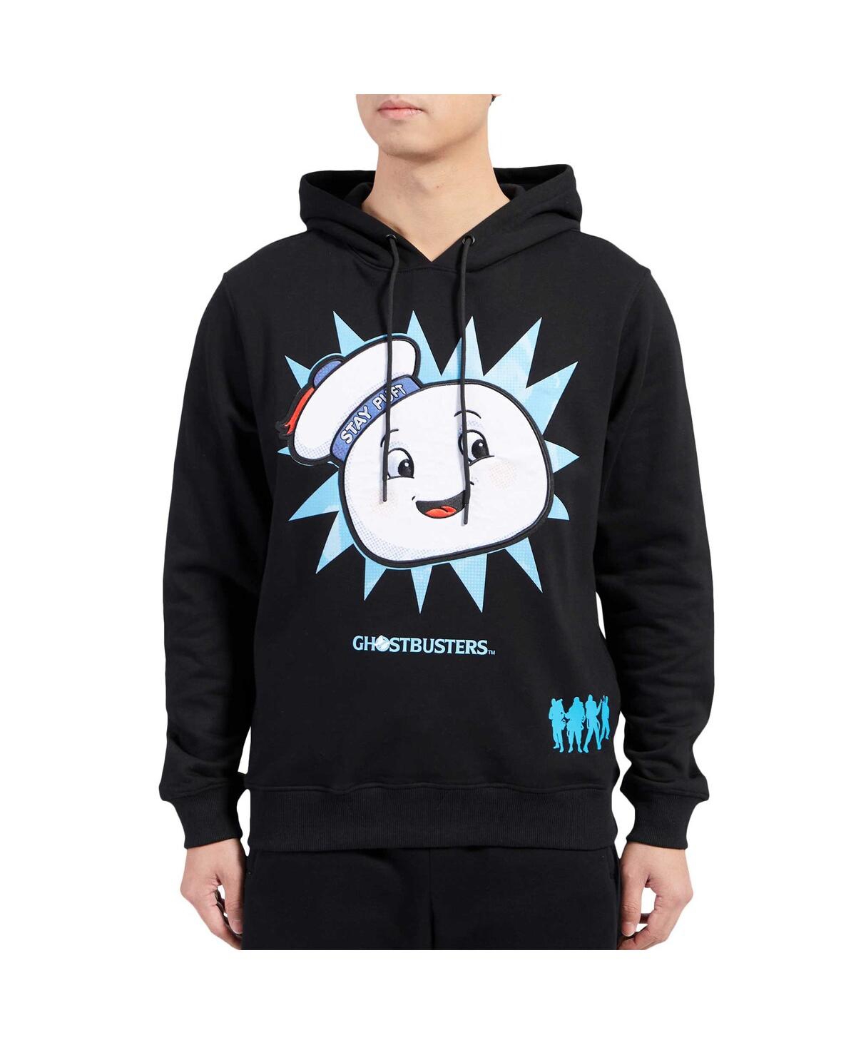 Shop Freeze Max Men's And Women's Black Ghostbusters Stay Puft Pullover Hoodie