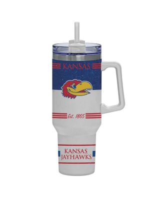 Indigo Falls - Kansas Jayhawks 40oz. Rocky Vintage Tumbler