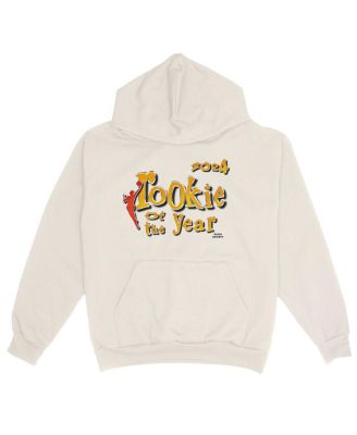 Men's and Women's Caitlin Clark Cream Indiana Fever 2024 WNBA Rookie of the Year Pullover Hoodie