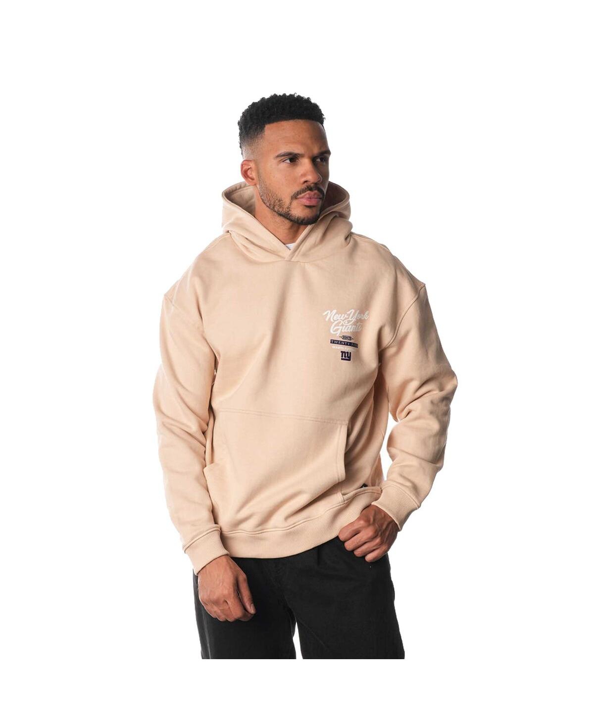 Men's and Women's Cream New York Giants Fleece Pullover Hoodie - Cream