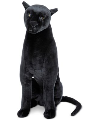 stuffed panther toy