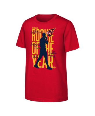 Big Boys and Girls Red Caitlin Clark Indiana Fever 2024 WNBA Rookie of the Year T-Shirt