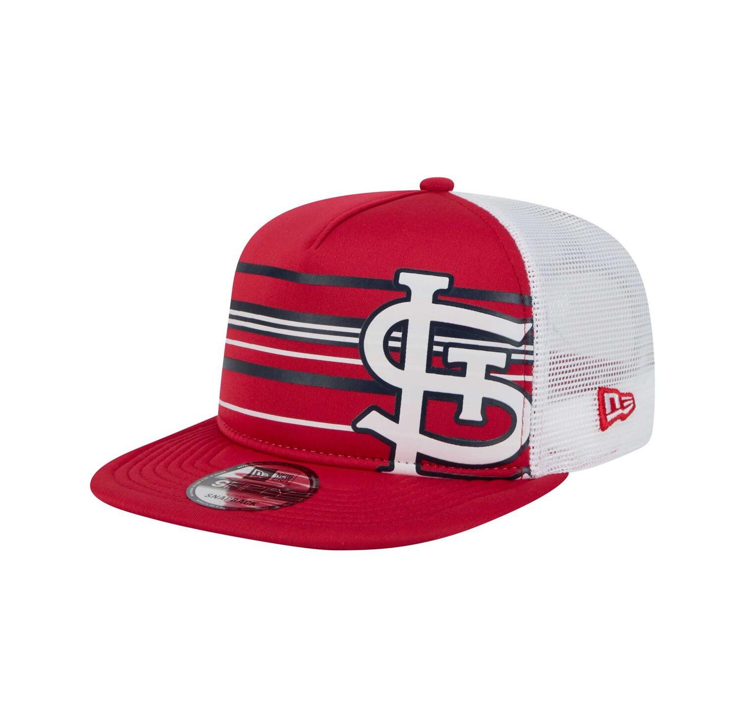 Men's Red St. Louis Cardinals 9FIFTY A-Frame Trucker Snapback Hat