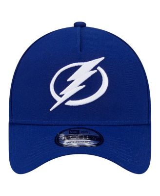 Men's Blue Tampa Bay Lightning Core A-Frame 9FORTY Adjustable Hat