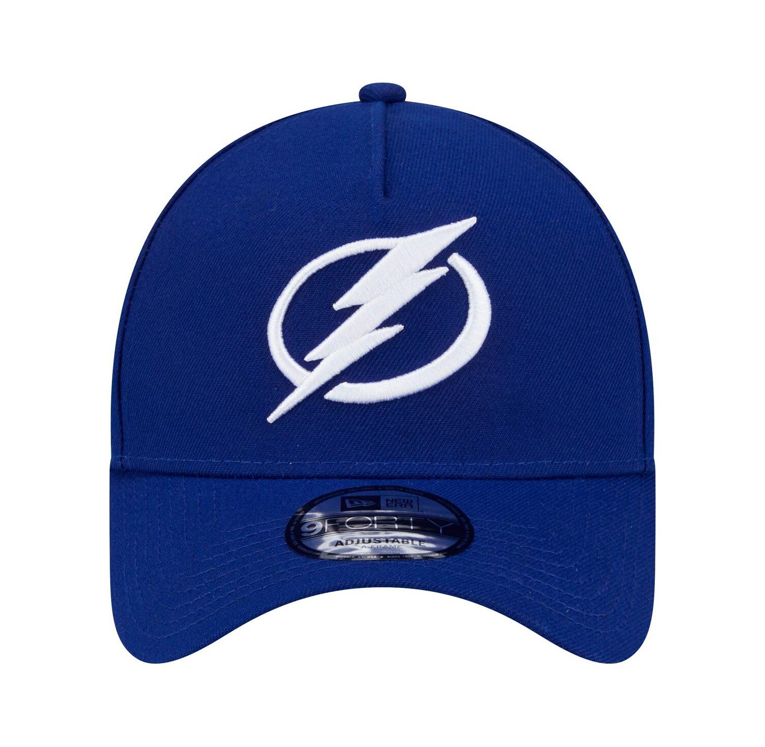Men's Blue Tampa Bay Lightning Core A-Frame 9FORTY Adjustable Hat