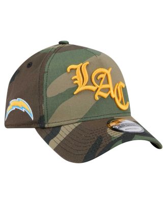 Men's Camo Los Angeles Chargers Mystic Camo A-Frame 9FORTY Adjustable Hat