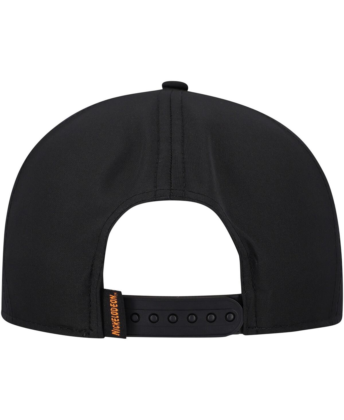 NEW ERA MEN'S BLACK NICKELODEON VENTED 9FIFTY SNAPBACK HAT