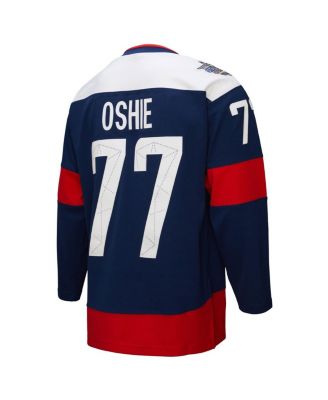 Men's TJ Oshie Navy Washington Capitals Power Play Jersey