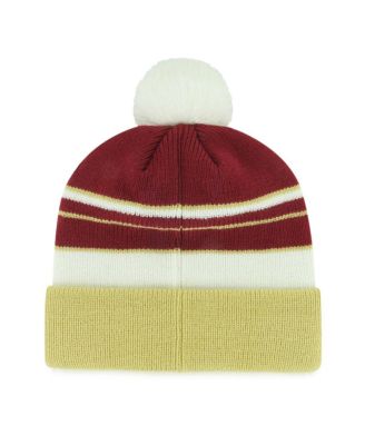 Big Boys and Girls Garnet Florida State Seminoles Peewee Cuffed Knit Hat with Pom