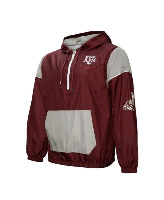 Men's Maroon Texas A M Aggies Team 3.0 Anorak Half-Zip Hoodie