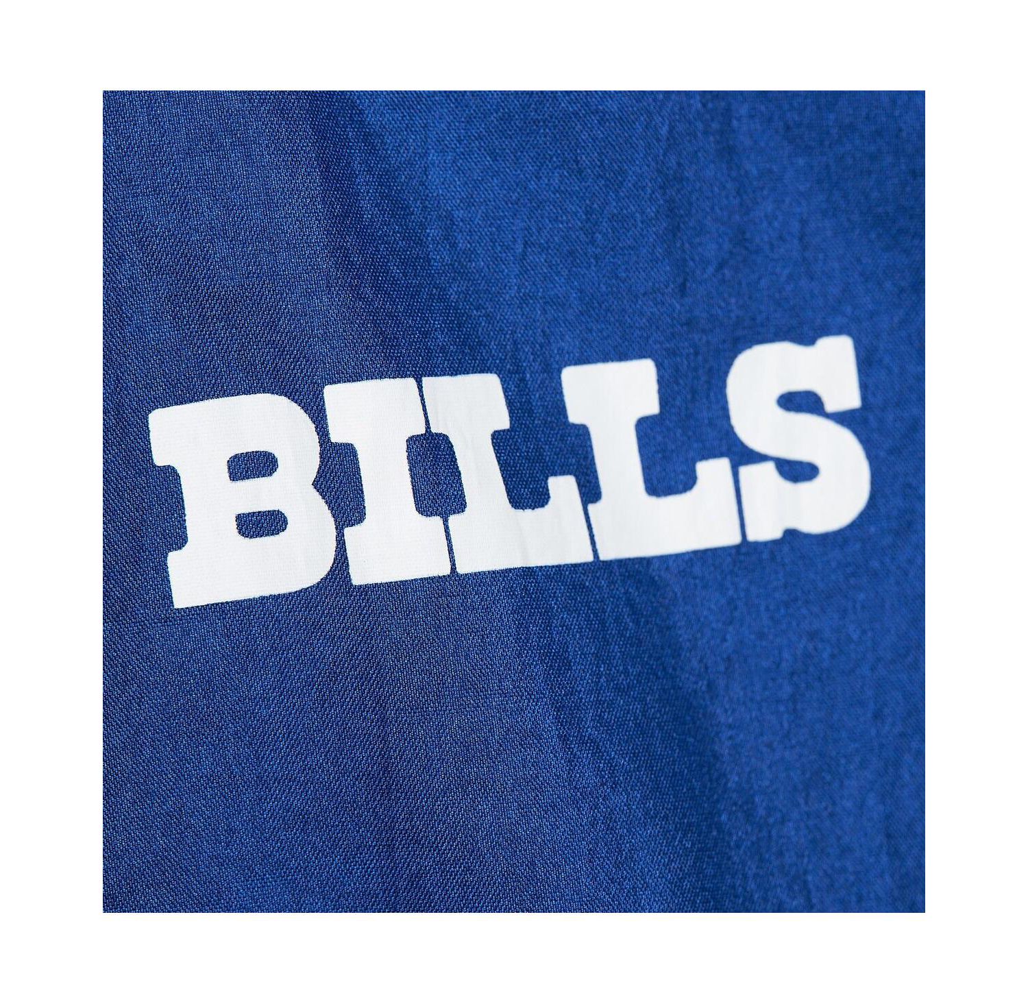 Women's Royal Buffalo Bills Nylon Cropped Full-Zip Jacket