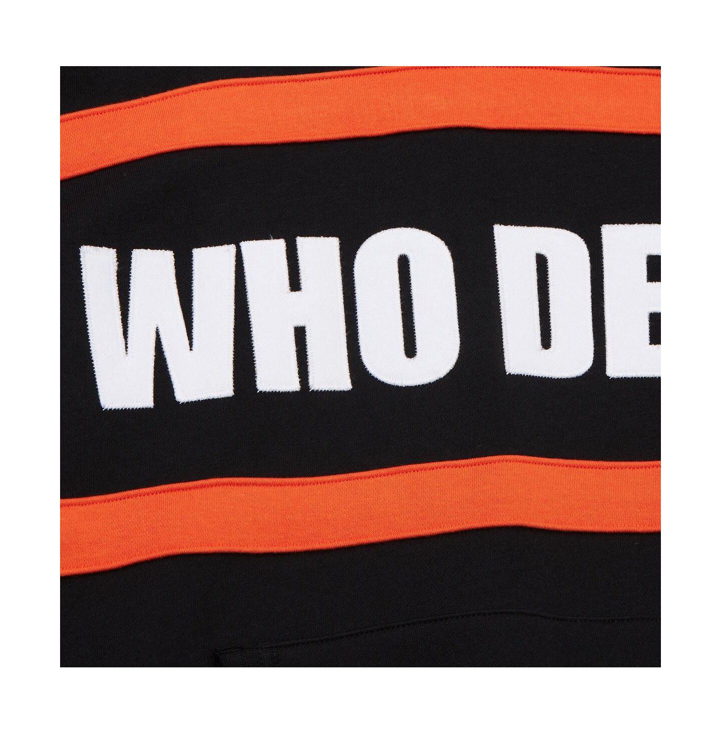 Мужское худи Mitchell & Ness Black Cincinnati Bengals Vintage Logo Head Coach Fleece Pullover — фото 2