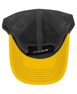 Men's Checkered Flag Sports Black Joey Logano 2024 NASCAR Cup Series Champion Trophy Adjustable Hat