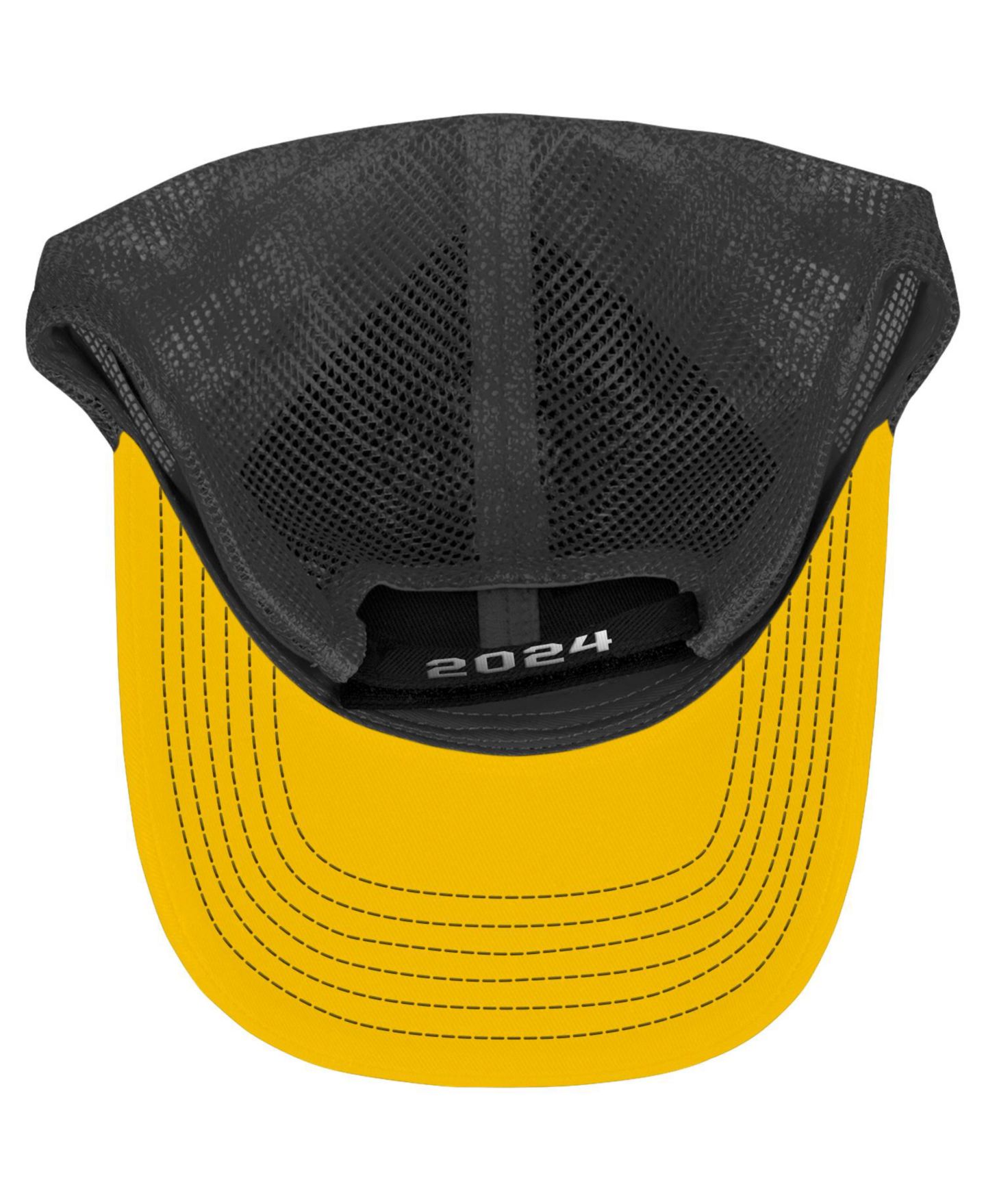 Мужская кепка Team Penske Checkered Flag Sports Black Joey Logano 2024 NASCAR Cup Series Champion Trophy Adjustable Hat — фото 4