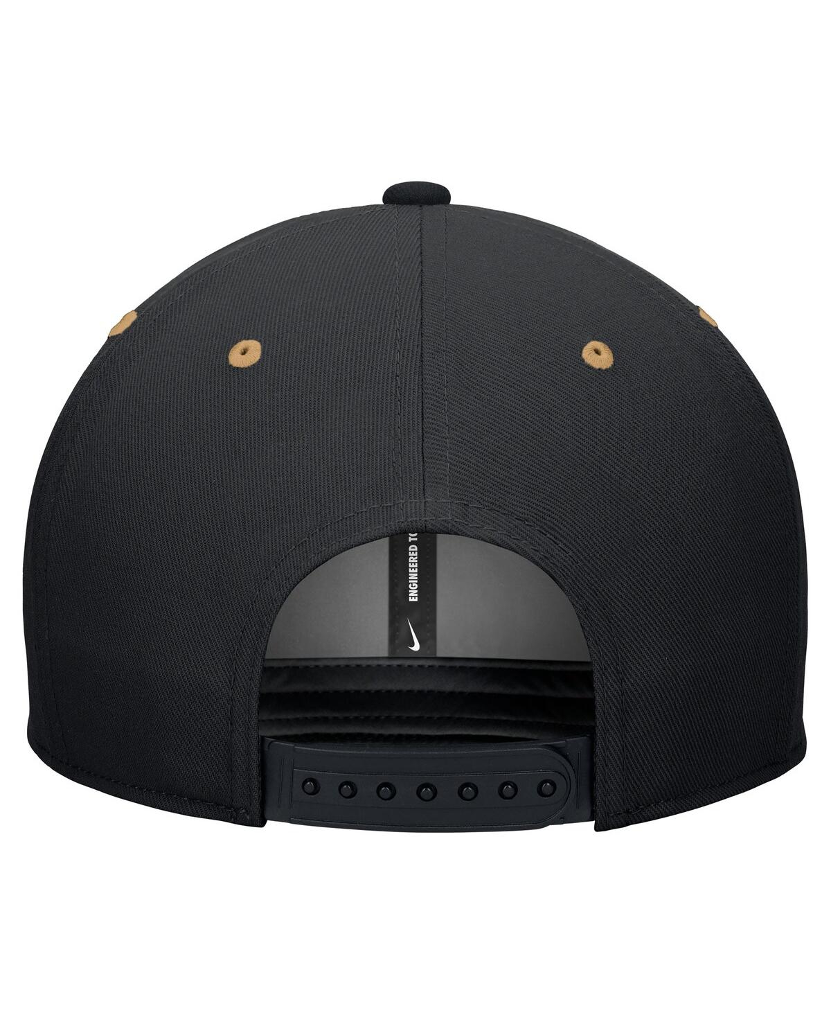 NIKE MEN'S WHITE/BLACK VANDERBILT COMMODORES PRO PERFORMANCE SNAPBACK HAT 