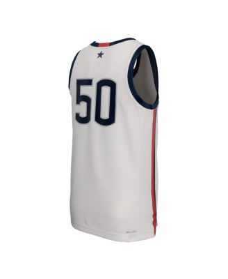 Men's White UConn Huskies Replica Basketball Jersey