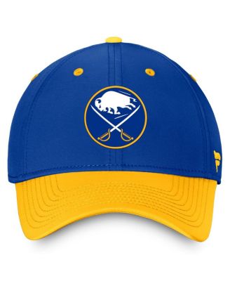 Men's Royal/Gold Buffalo Sabres Authentic Pro Rink Two-Tone Flex Hat