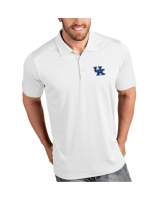 Antigua - Men's White Kentucky Wildcats Tribute Polo