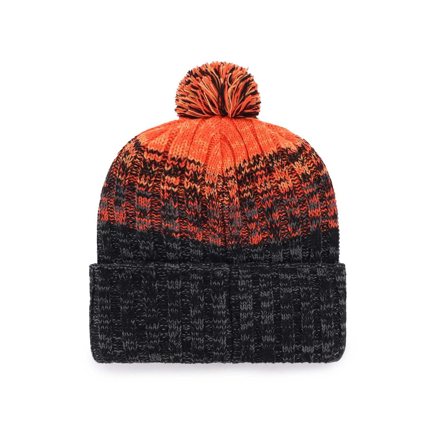 Men's Black San Francisco Giants Cascade Cuffed Knit Hat with Pom