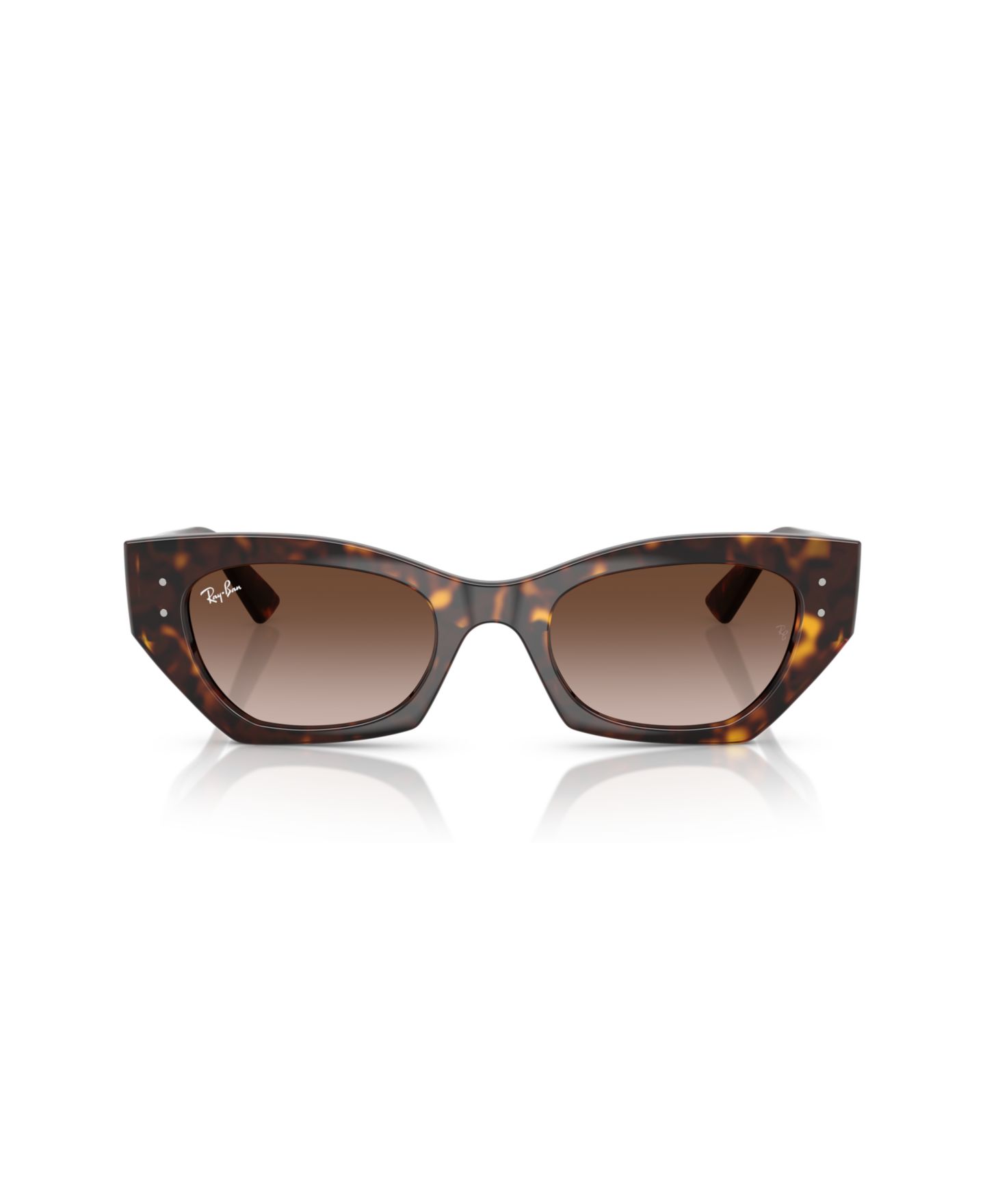 Солнцезащитные очки Ray-Ban Unisex Zena Sunglasses, RB4430, цвет: Гавана — фото 5