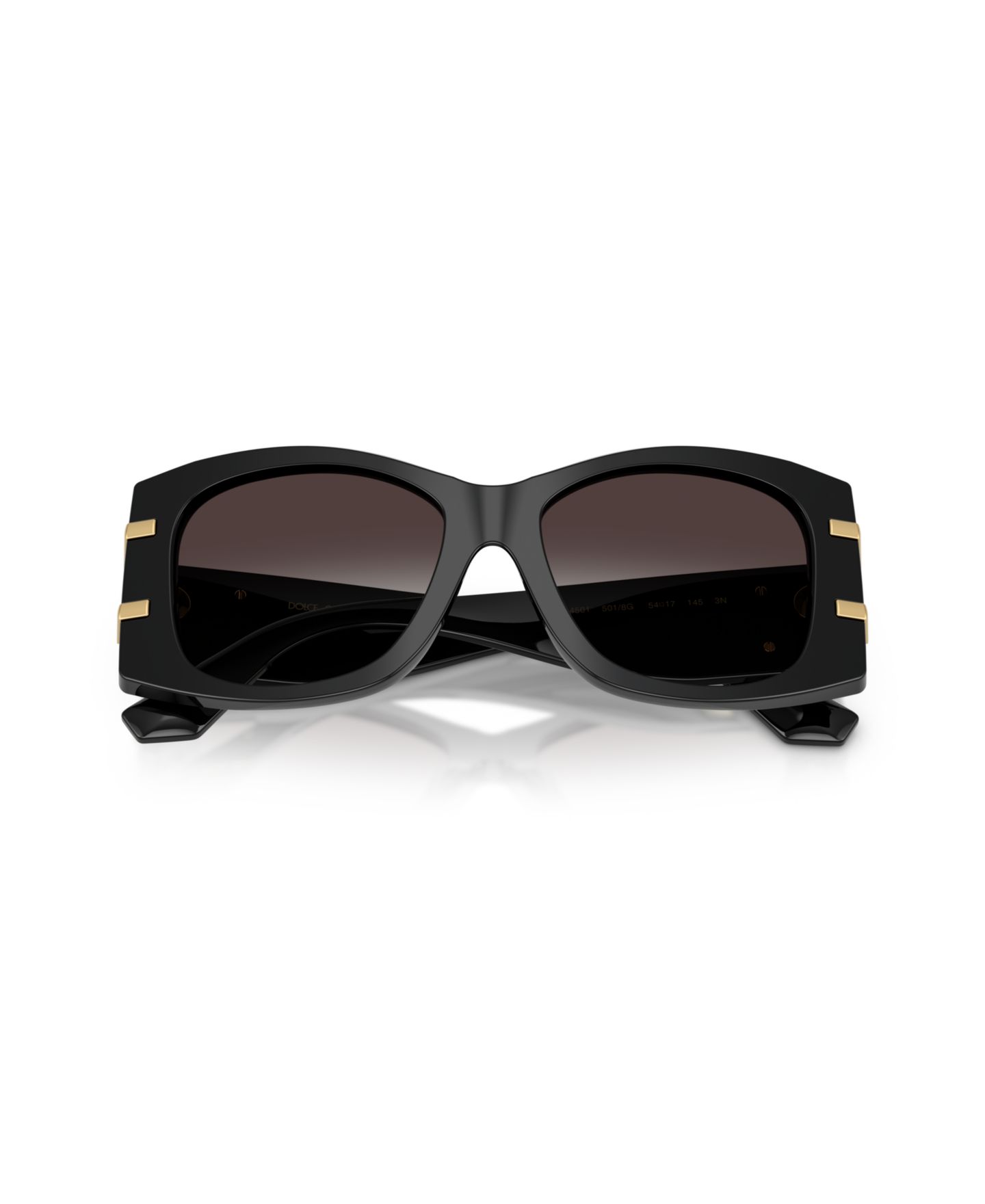 Женские солнцезащитные очки Dolce&Gabbana Sunglasses, DG4501, цвет: Чёрный — фото 2