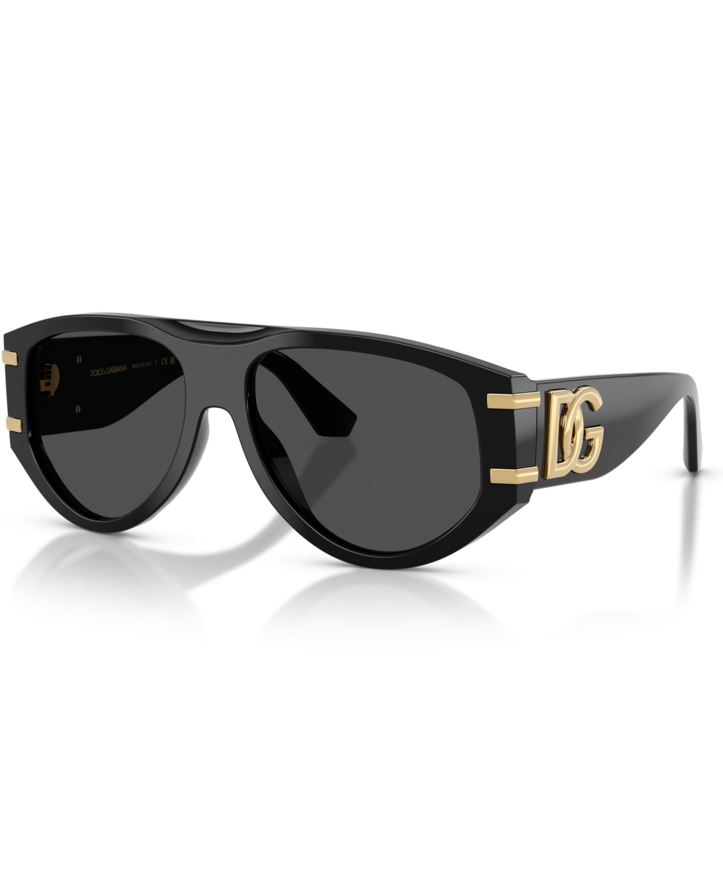 Женские солнцезащитные очки Dolce&Gabbana Large Sunglasses, DG4499, цвет: Чёрный — фото 1
