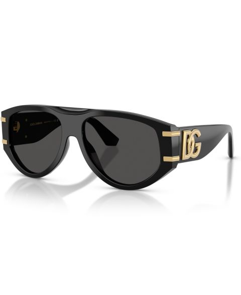 Женские солнцезащитные очки Dolce&Gabbana Large Sunglasses, DG4499, цвет: Чёрный