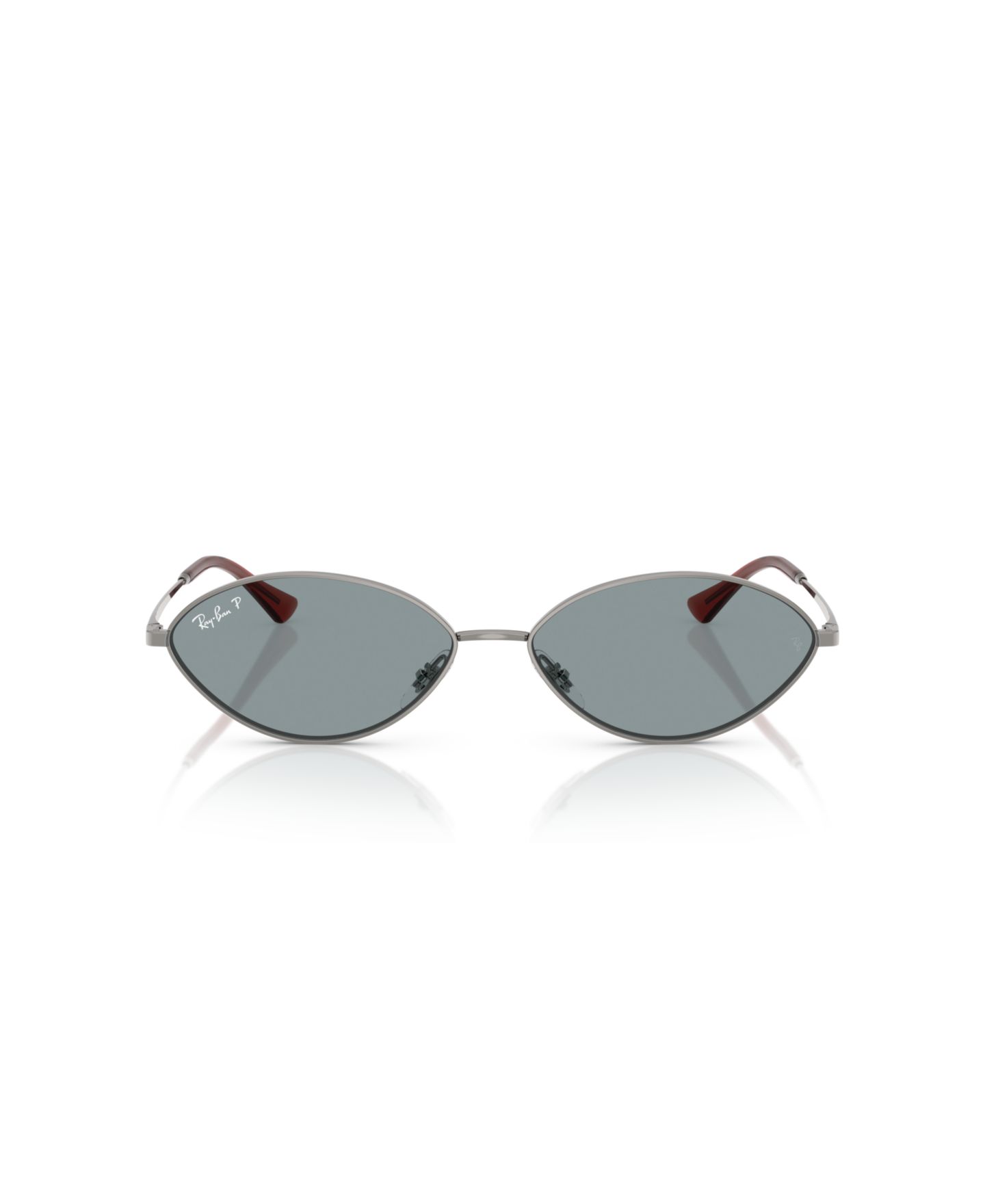 Солнцезащитные очки Ray-Ban Unisex Polarized Sunglasses, Kai RB3757, цвет: Графитовый металлик — фото 4