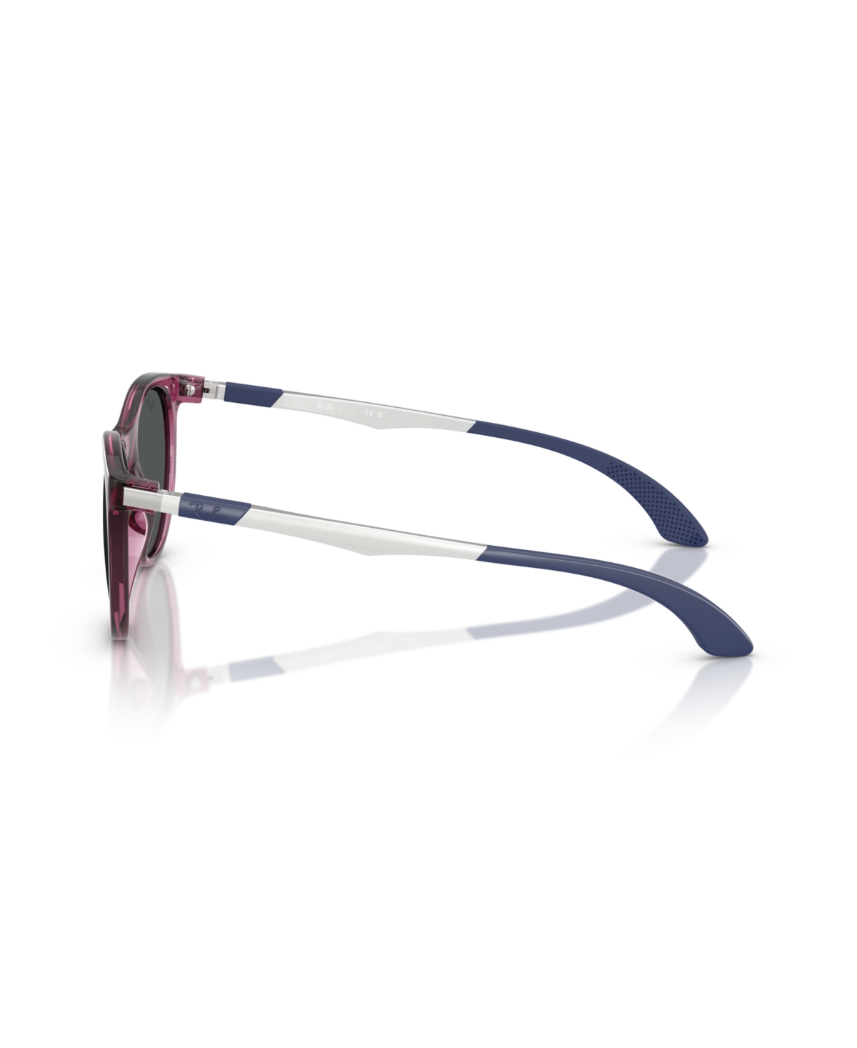 Ray-ban Jr Kids Sunglasses, Rb9082s In Transparent Violet